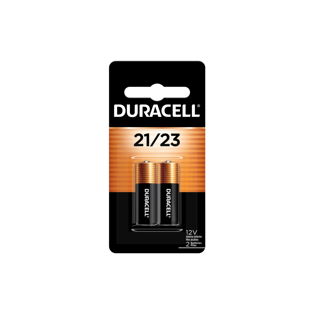 Duracell 12-Volt Alkaline 21/23 Battery, Pack Of 2