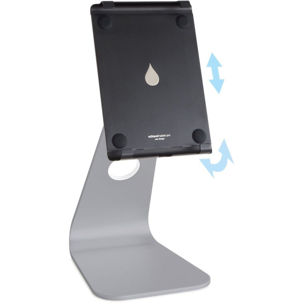 mStand tabletpro Aluminum Stand For Up to 9.7in Tablets, Space Gray