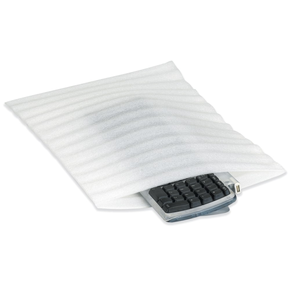 Partners Brand Foam Pouches, Flush-Cut, 6in x 9in x 1/8in, Pack Of 275