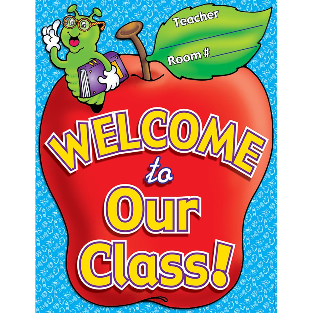 Scholastic Practice Chart, Welcome To Our Class, 17in x 22in