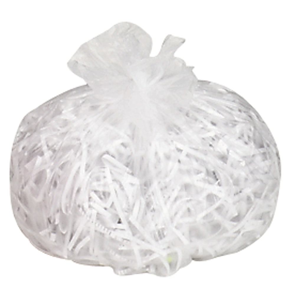 Genuine Joe 0.01 mil Trash Bags, 60 gal, 38inH x 60inW, Clear, 200 Bags