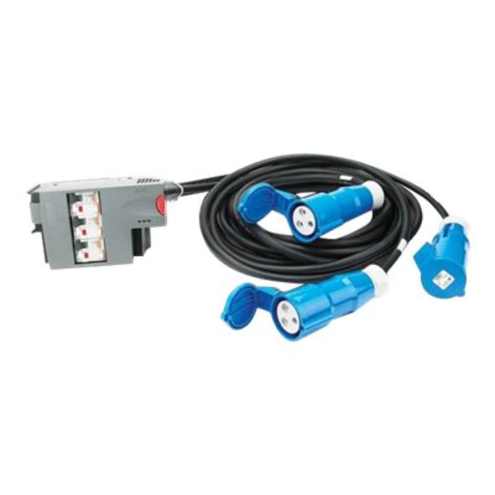 APC Power Distribution Module - Automatic circuit breaker (plug-in module) - AC 400 V - 3-phase - output connectors: 3 - for P/N: SY16K48H-PDNB, SY32K48H-PDNB, SY48K48H-PDNB, SY64K96H-NB, SY96K160H-NB, SY96K96H-NB