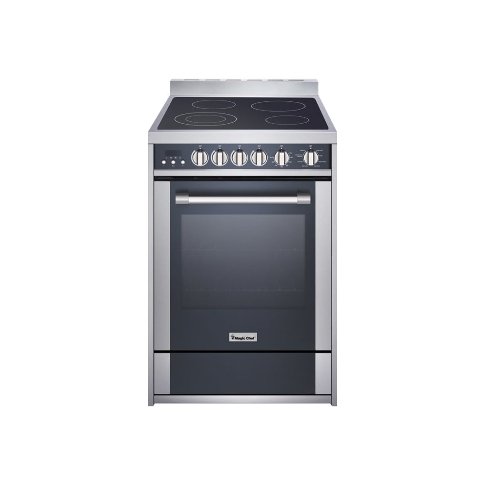 Magic Chef 24-Inch Freestanding Electric Range - 24in  - Stainless Steel