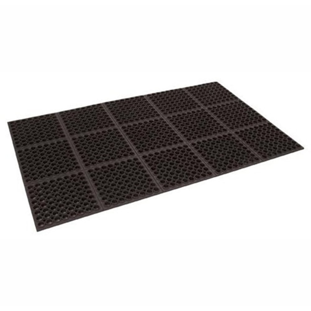 Cactus Mat Co. Floor Mat, 7/8inH x 3ftW x 5-d, Black