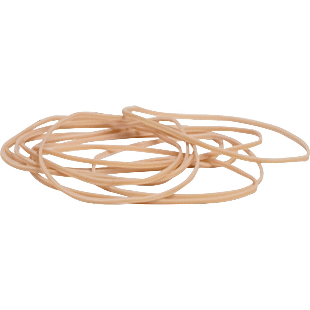 Sparco Premium Quality Rubber Bands - Size: #19 - 3.50in Length x 60 mil Width - 30 mil Thickness - Sustainable - 425 / Box - Natural