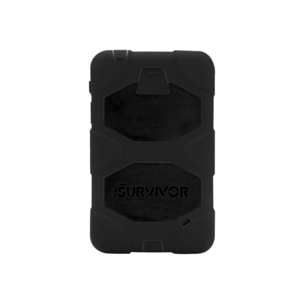 Griffin Survivor All-Terrain - Protective case for tablet - silicone, polycarbonate, PET - black - 10.1in - for Samsung Galaxy Tab A (2016) (10.1 in)