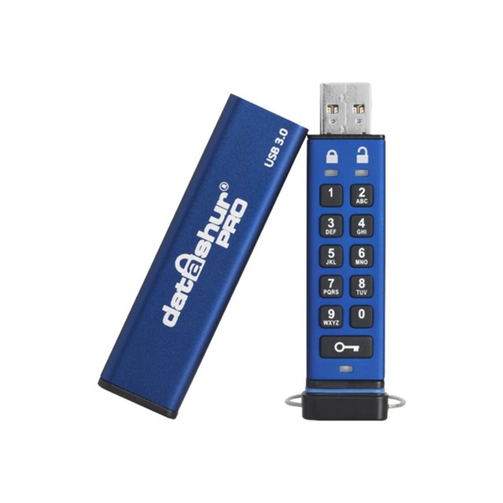 iStorage datAshur PRO - USB flash drive - encrypted - 4 GB - USB 3.0
