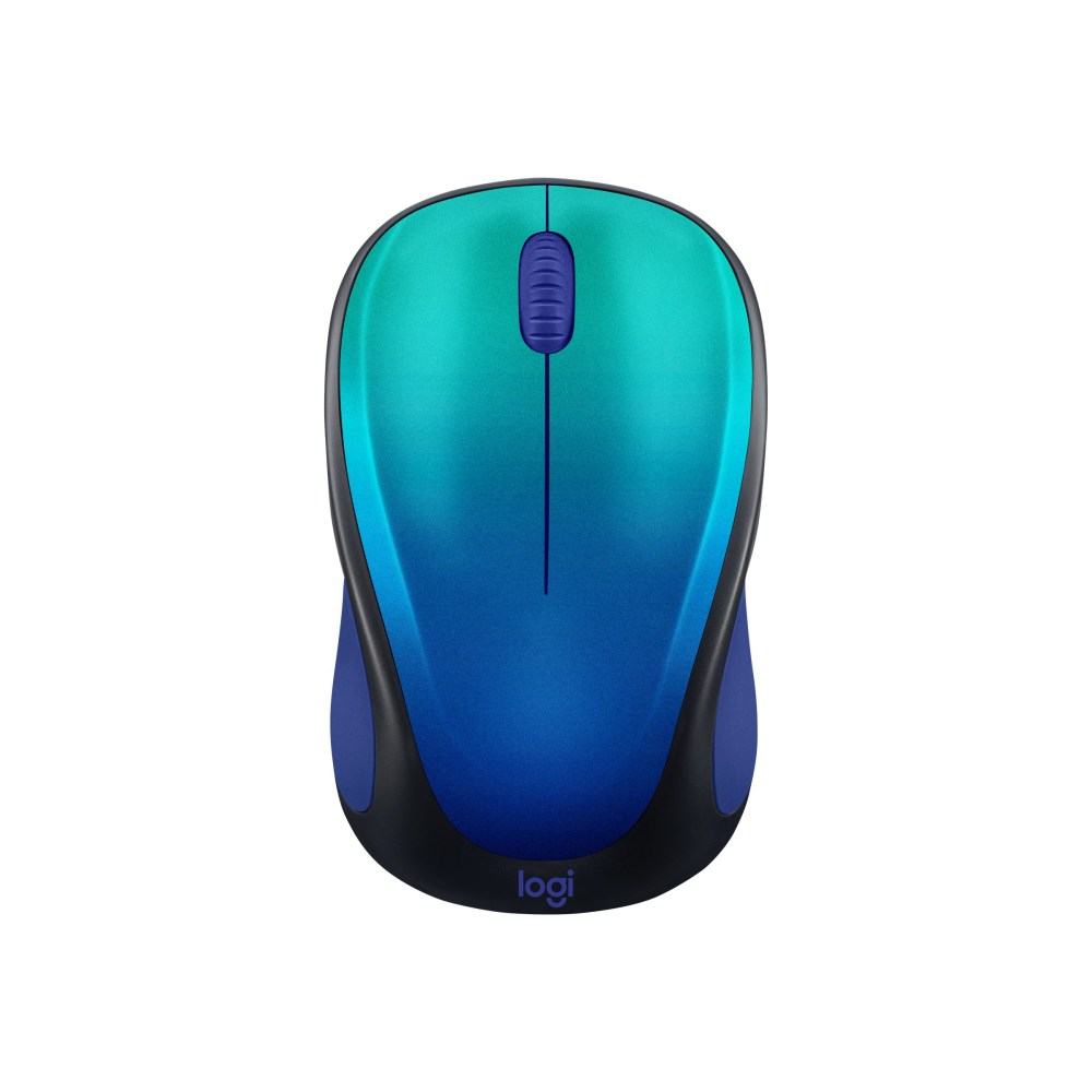 Logitech Design Limited Edition Wireless Optical Mouse, Aurora Blue