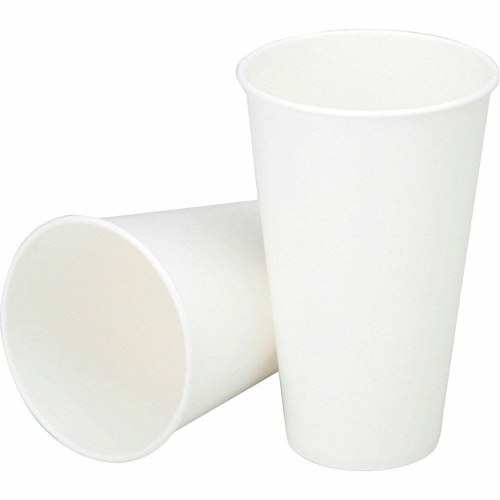 SKILCRAFT Paper Cold Cups, 12 Oz, White, Case Of 2,500 (AbilityOne 7350-00-641-4592)