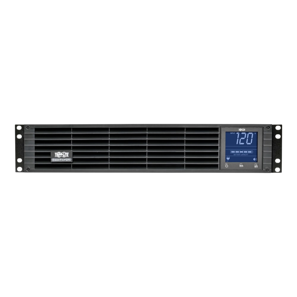 Tripp Lite UPS Smart 1000VA 700W Rackmount LCD Pure Sine Wave AVR USB 2URM - UPS (rack-mountable / external) - 15 A - AC 120 V - 700 Watt - 1000 VA - RS-232, USB - output connectors: 6 - 2U