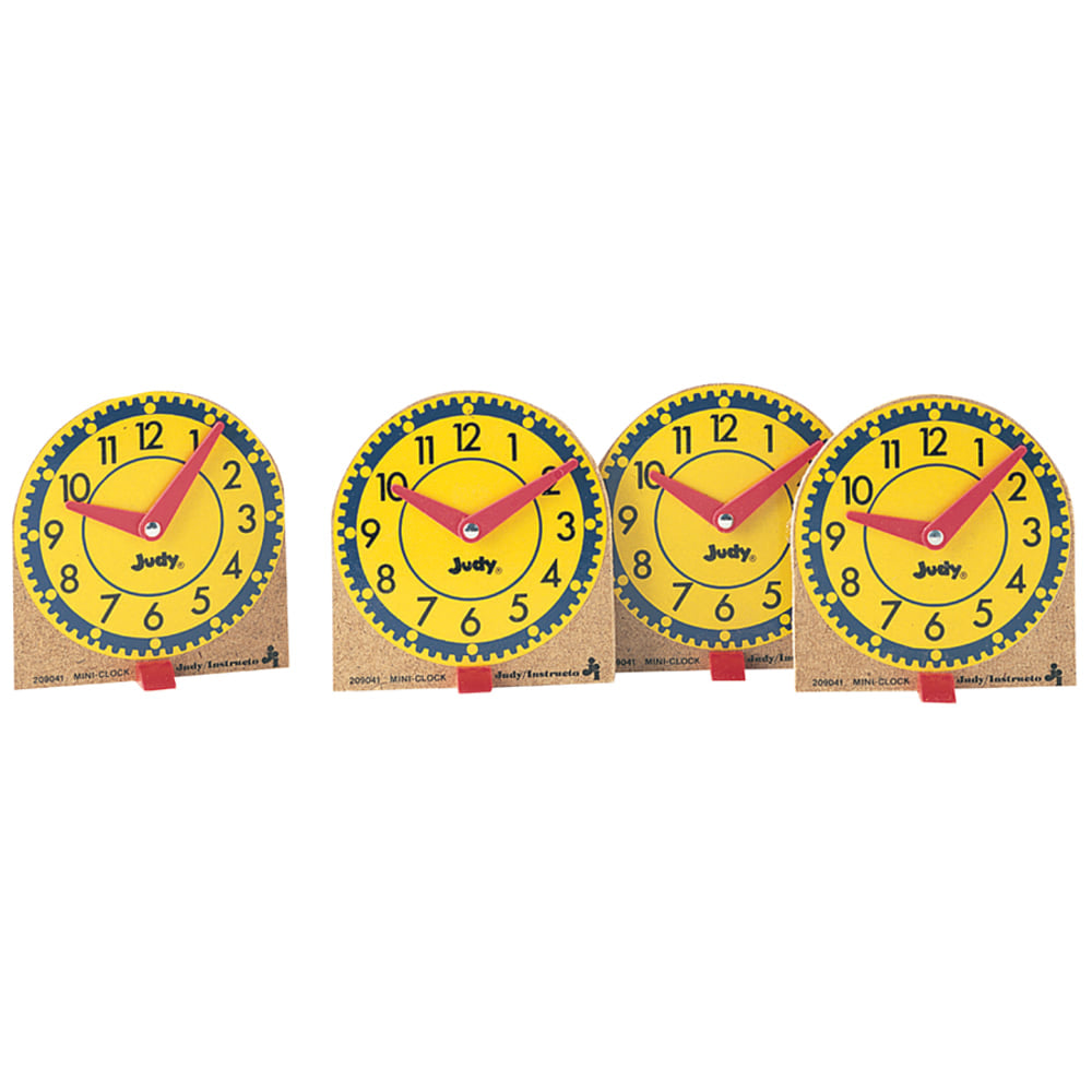 Judy Clocks Original Minis, 8 3/4in x 4 1/2in, Set Of 12