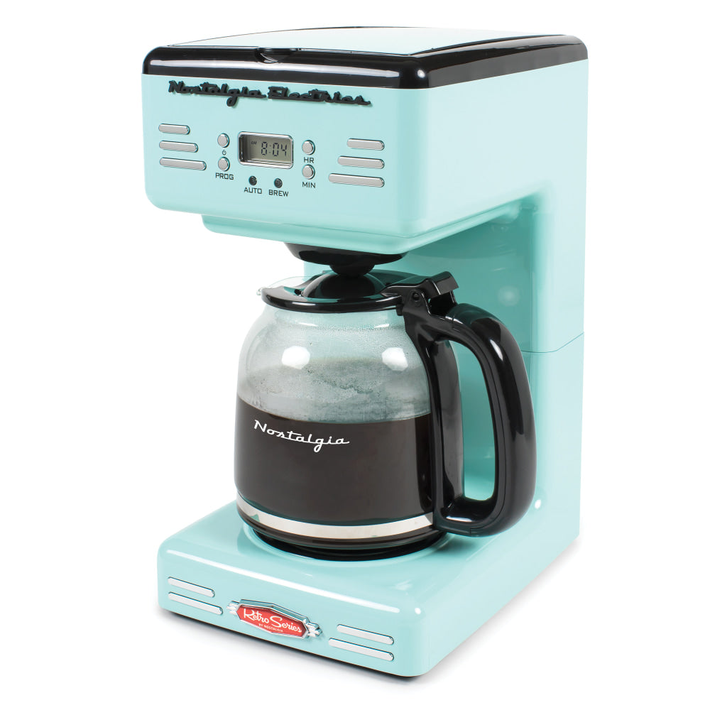 Nostalgia RCOF12AQ Retro 12-Cup Coffee Maker