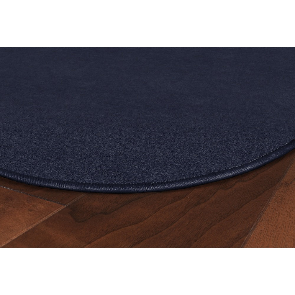 Flagship Carpets Americolors Area Rug, Round, 6ft, Navy