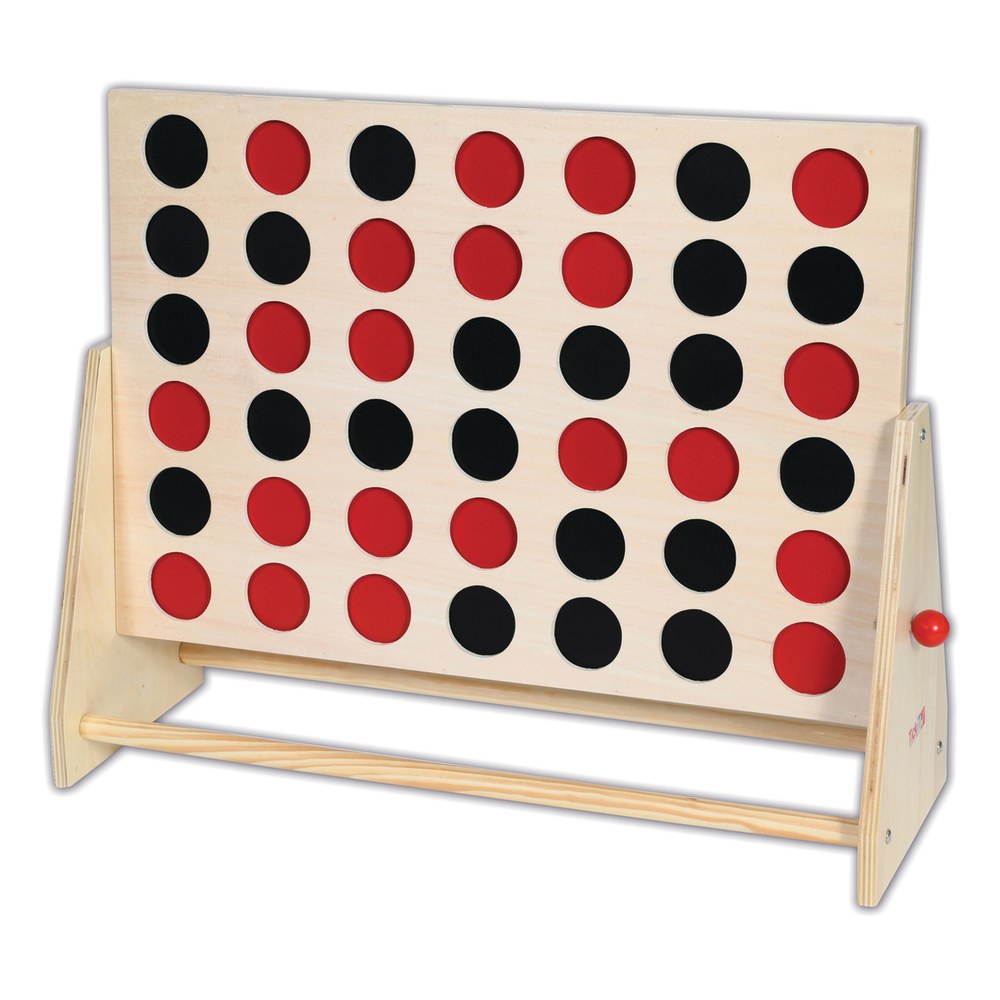 Learning Advantage TickiT Wooden 4-In-A-Row Game