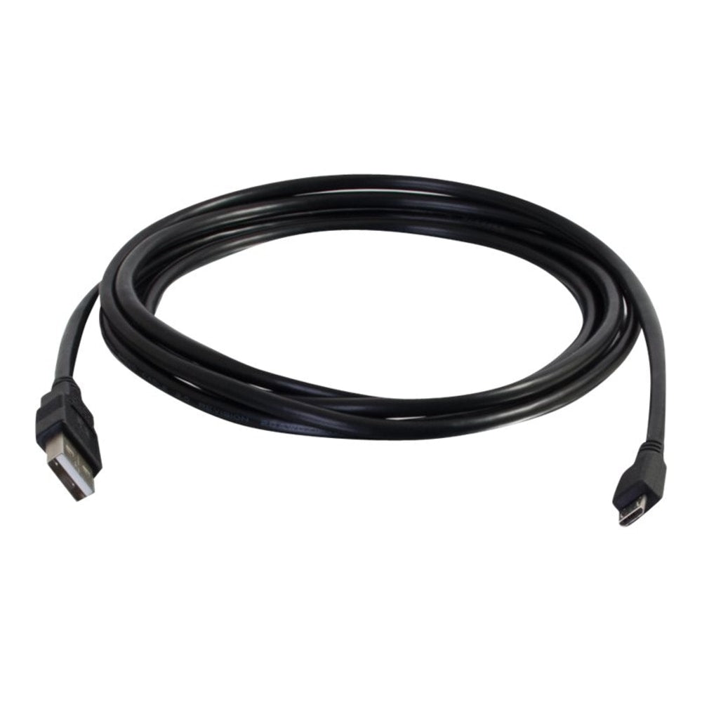 C2G 6ft Samsung Galaxy Charge and Sync Cable - 6 ft USB Data Transfer Cable for Tablet PC - First End: 1 x USB Type A - Male - Second End: 1 x USB - Male - Black