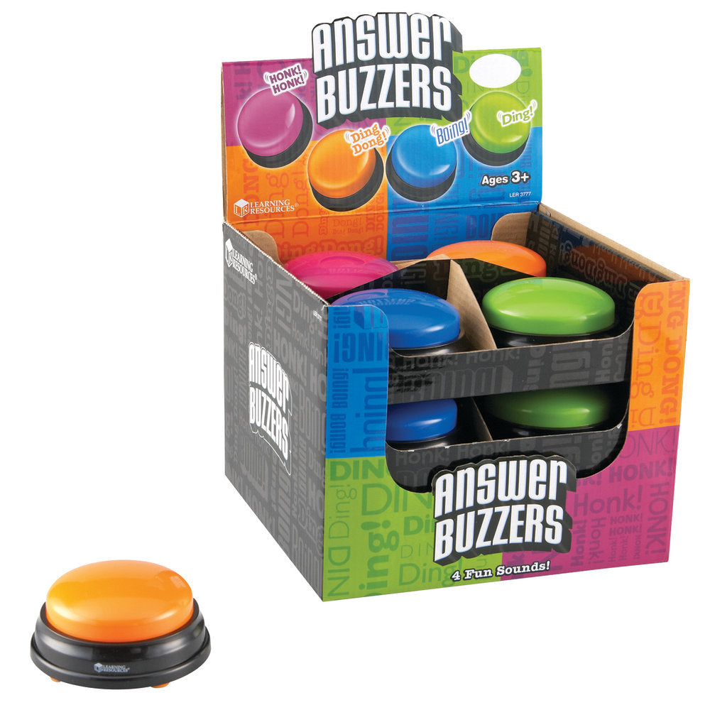 Learning Resources Answer Buzzers, Pack Of 12