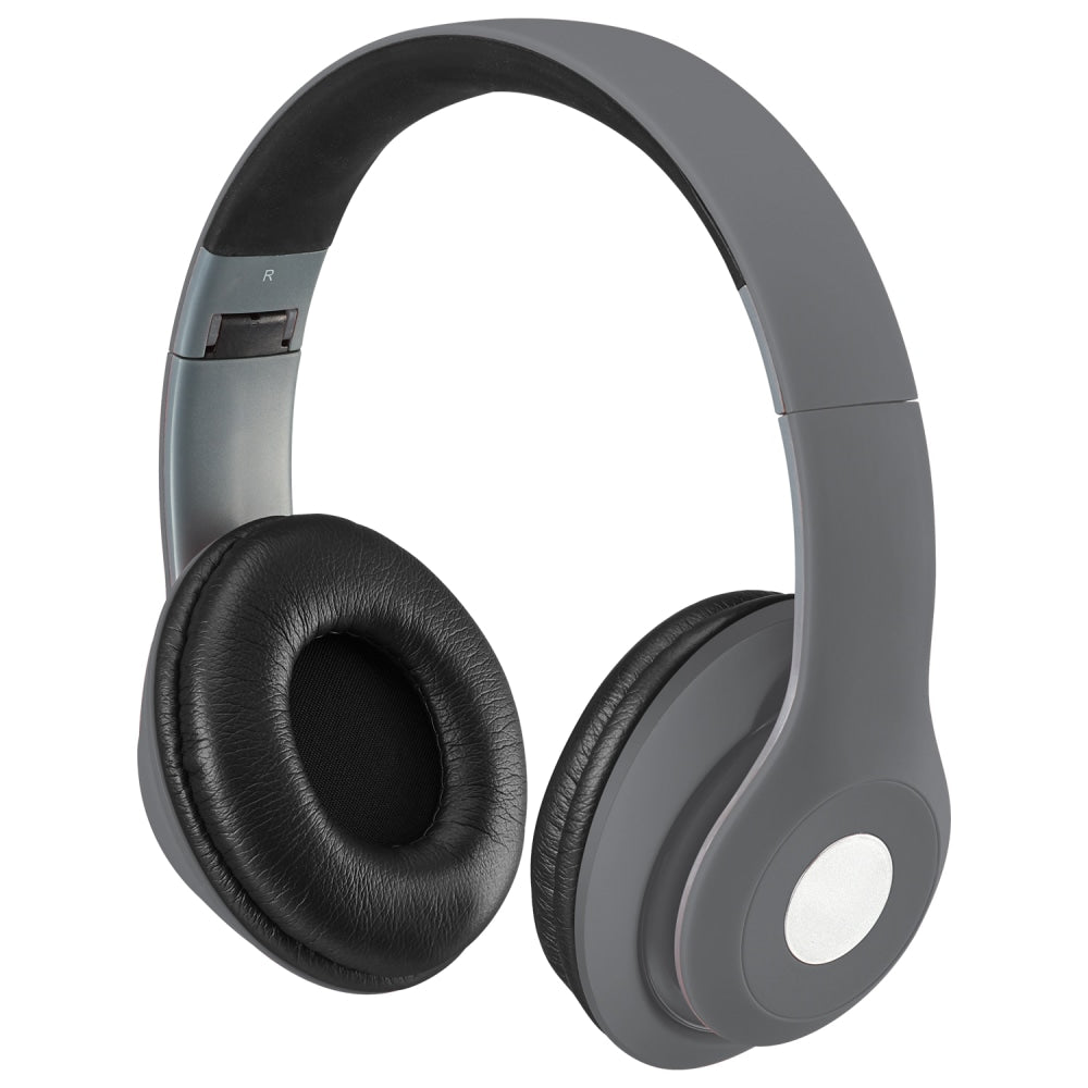 iLive Bluetooth Wireless Over-The-Ear Headphones, Gray, IAHB48MG