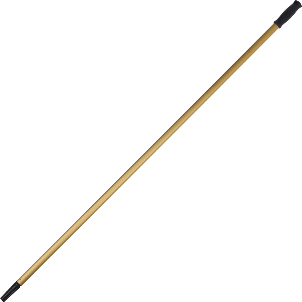 Ettore Utility Handle for Squeegee - 60in Length - 1.25in Diameter - Gold - Aluminum - 1 Each