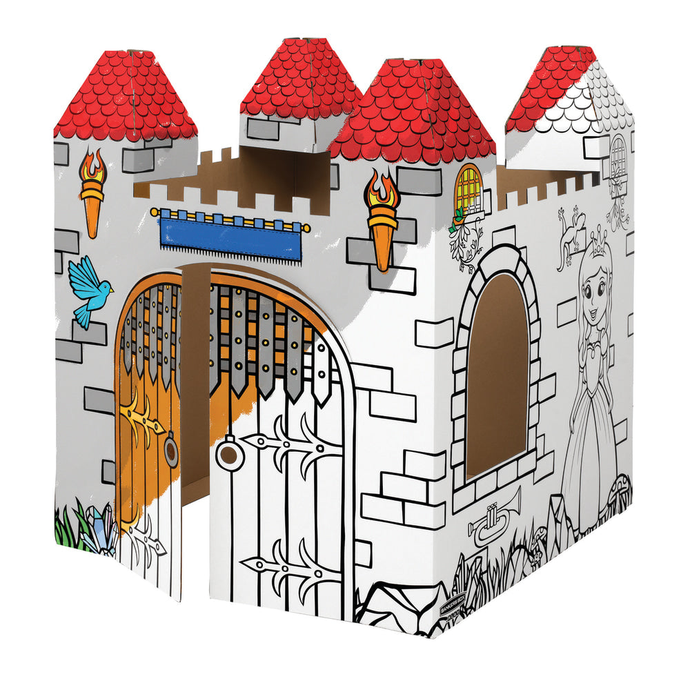 Bankers Box At Play Playhouse, 43-1/4in x 37in x 37in, Castle