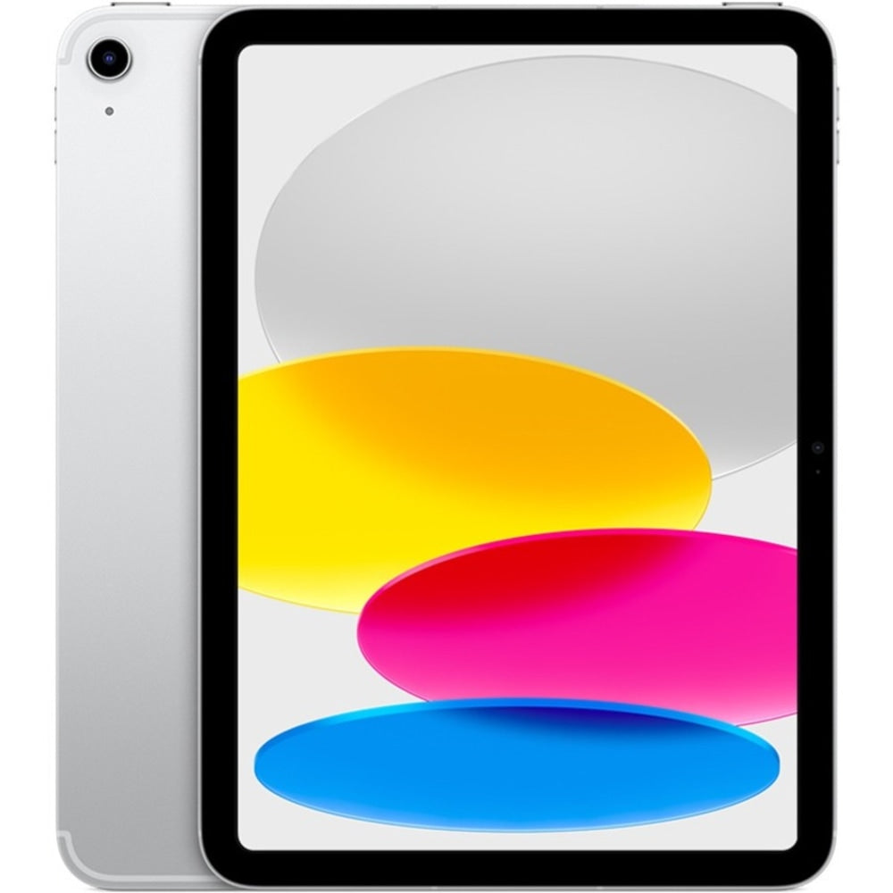 Apple iPad Tablet, 10.9in Touch Screen, 4GB Memory, 64GB Storage, 5G, Silver