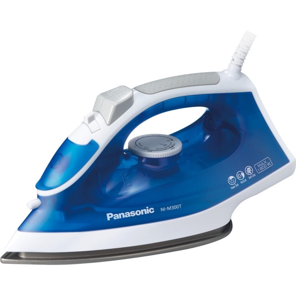 Panasonic Light Steam Iron With Anti-Calcium System, Blue