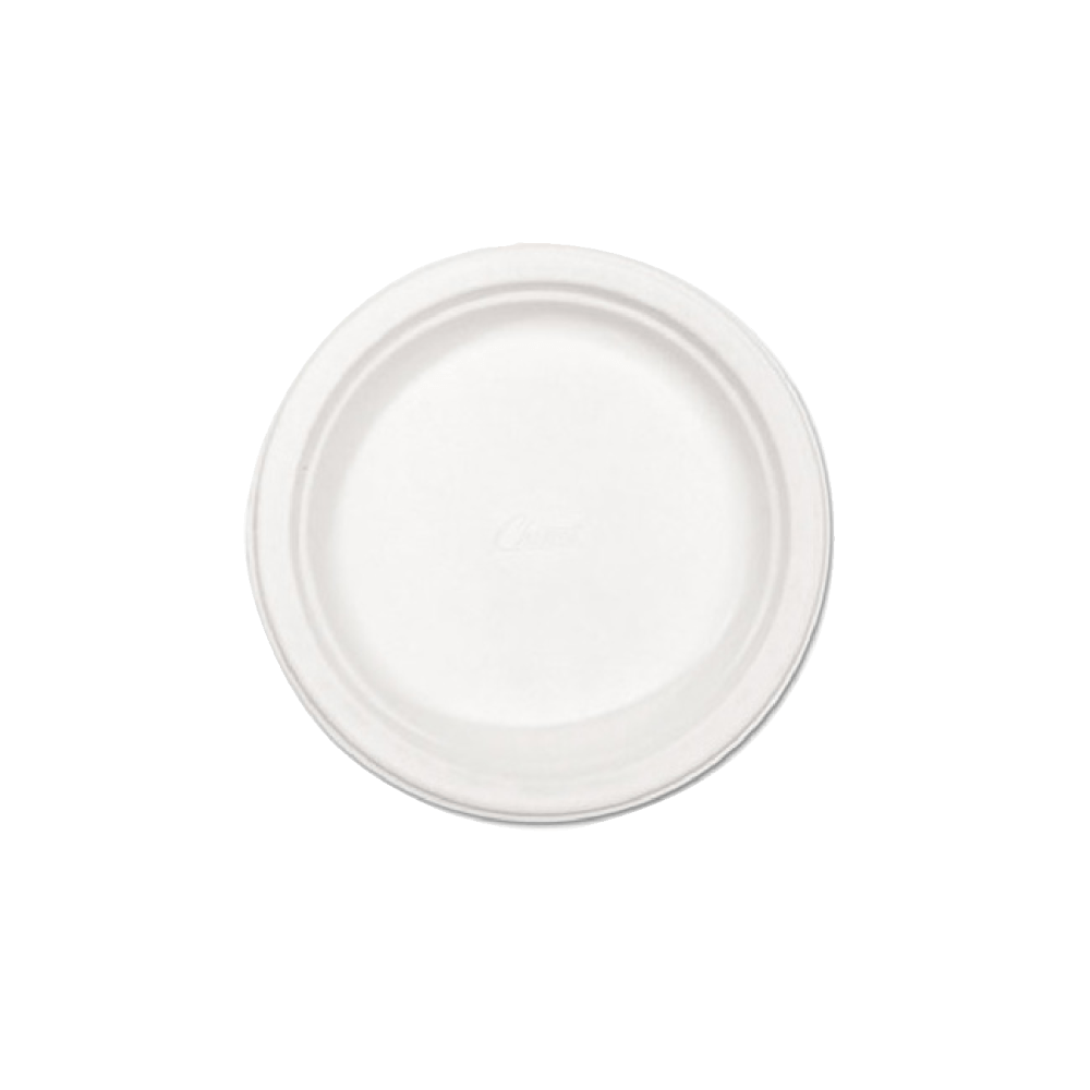 Chinet Disposable Dinner Plates, 8 3/4in, Classic White, Case Of 500