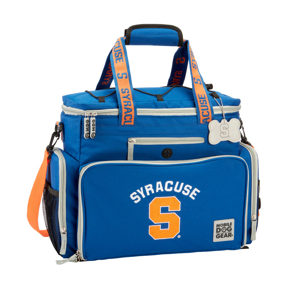 Overland Mobile Dog Gear NCAA Week Away Bag, 12inH x 8inW x 16-1/2inD, Syracuse Orange