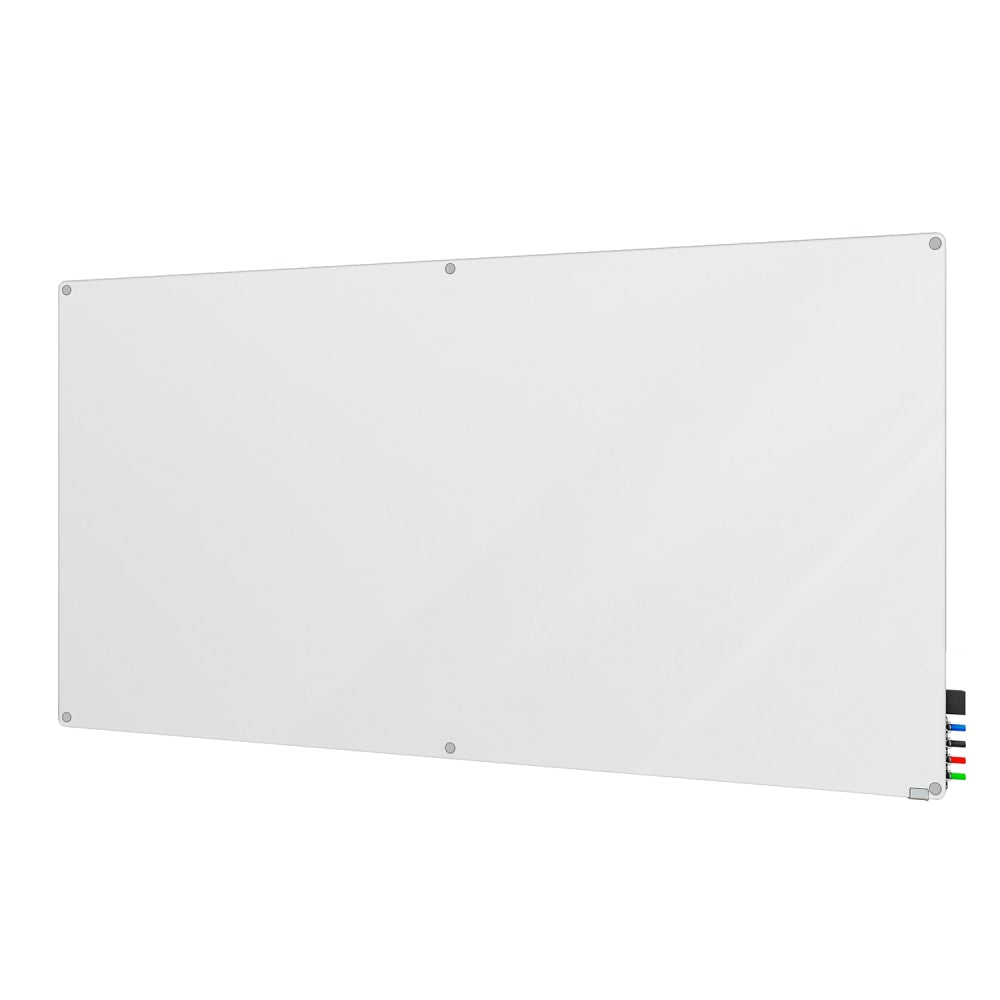 Ghent LEAN Magnetic Whiteboard, Steel, 36-1/2in x 48-1/2in, White, Satin Aluminum Frame