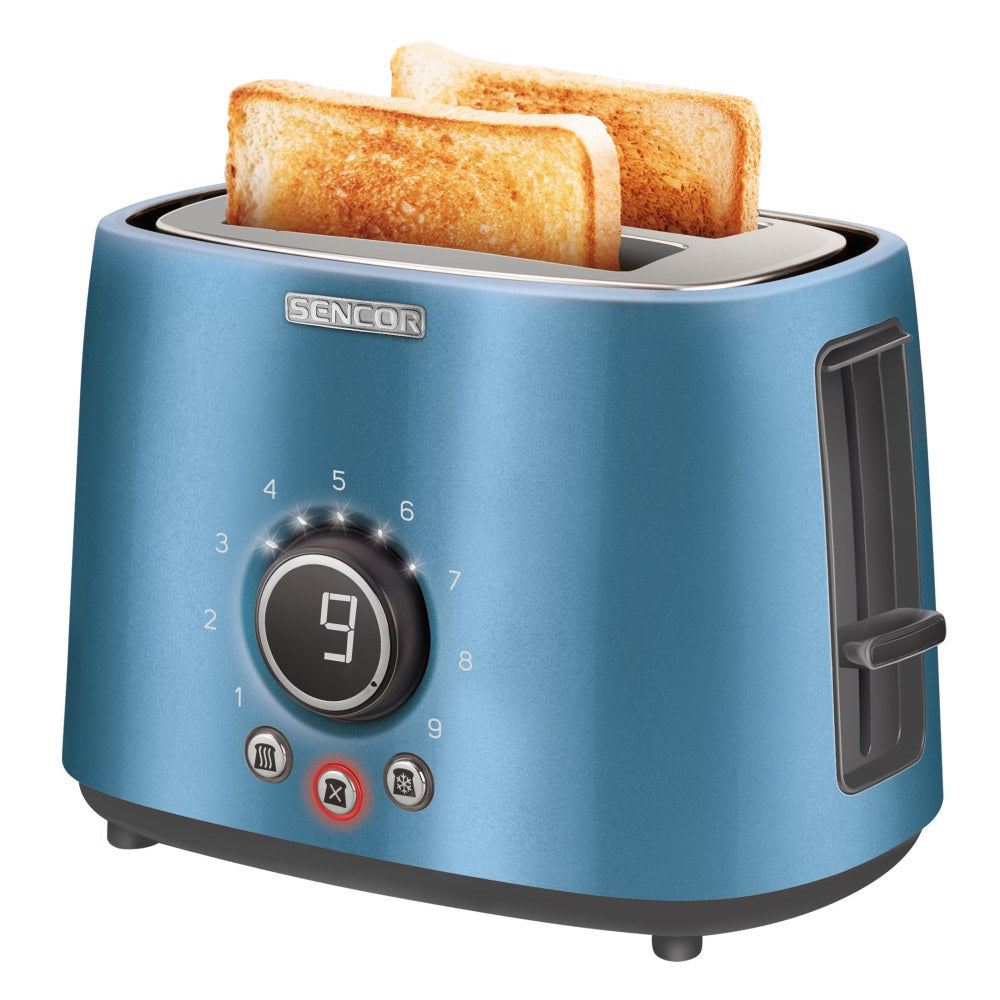 Sencor STS6052BL 2-Slot Toaster With Rack, Blue