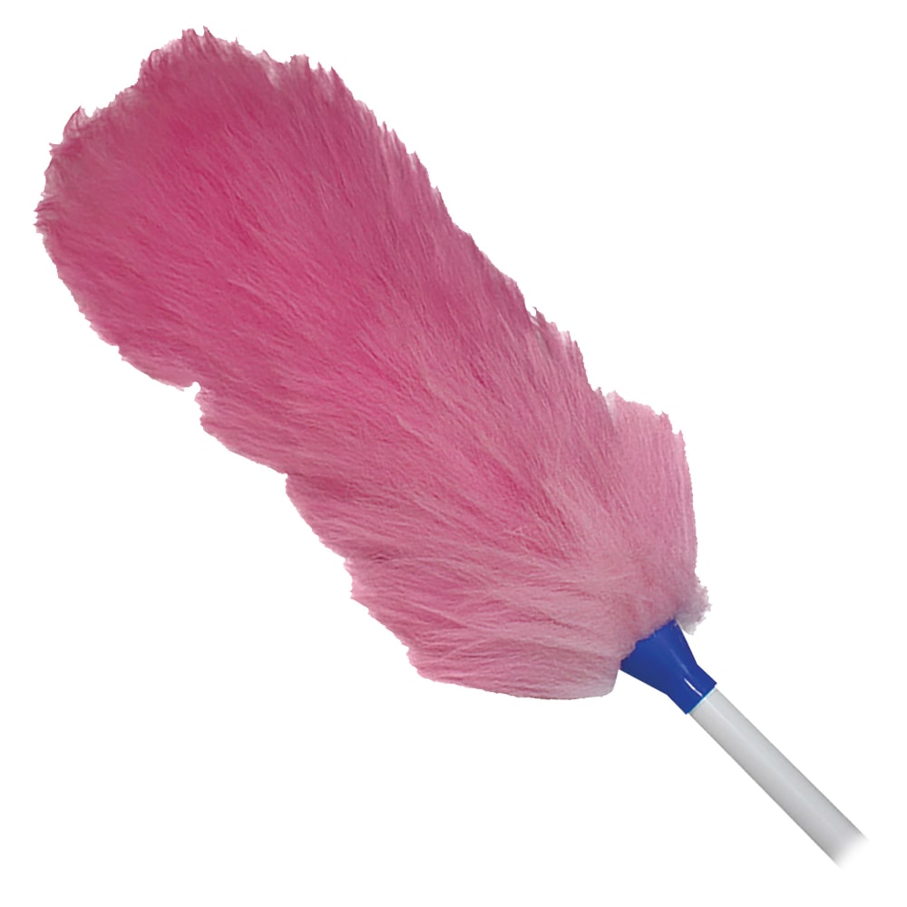Impact Products 28in Lambswool Duster - 30in Overall Length - 12 / Carton - White