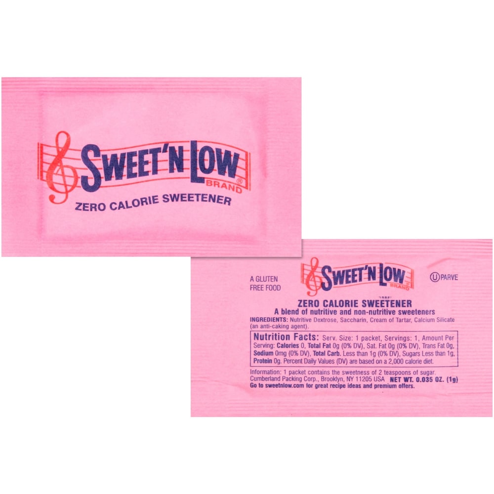 SWEETN Low Low-Sugar Substitute Packets - Packet - Artificial Sweetener - 1600/Carton