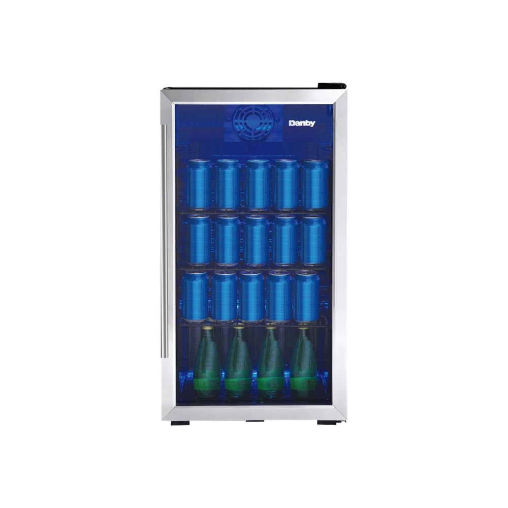 Danby DBC117A2BSSDD-6 - Drinks chiller - width: 17.5 in - depth: 19.7 in - height: 32.2 in - 3.1 cu. ft
