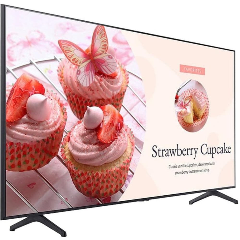 Samsung BE75T-H 75in Digital Signage Display, Titan Gray
