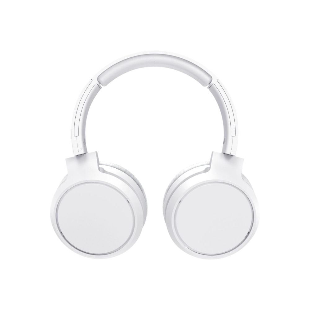 Philips TAH5205WT - Headphones with mic - full size - Bluetooth - wireless - white