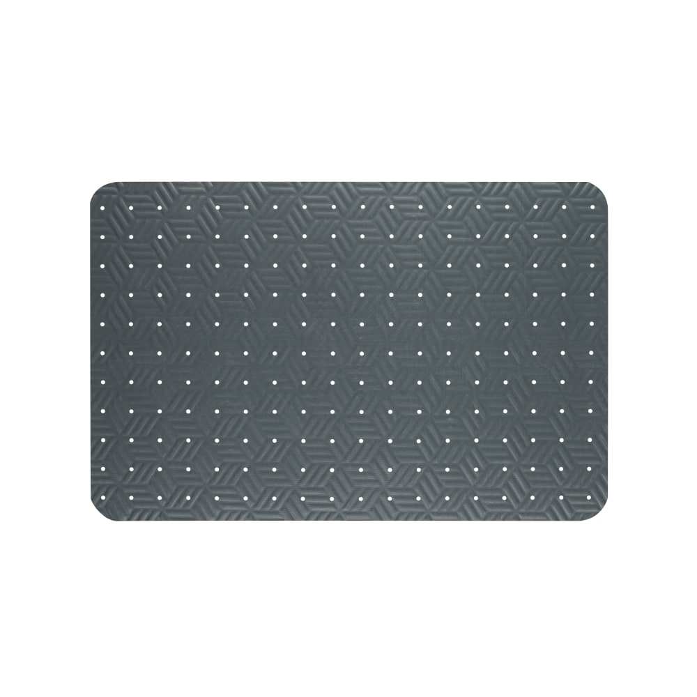 M+A Matting Wet Step Antifatigue Floor Mat, 36in x 60in, Gray