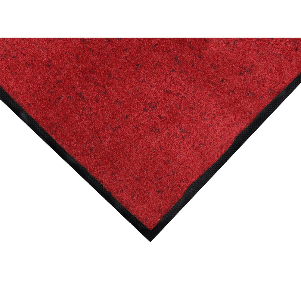 M+A Matting Colorstar Floor Mat, 3ft x 5ft, Black/Red