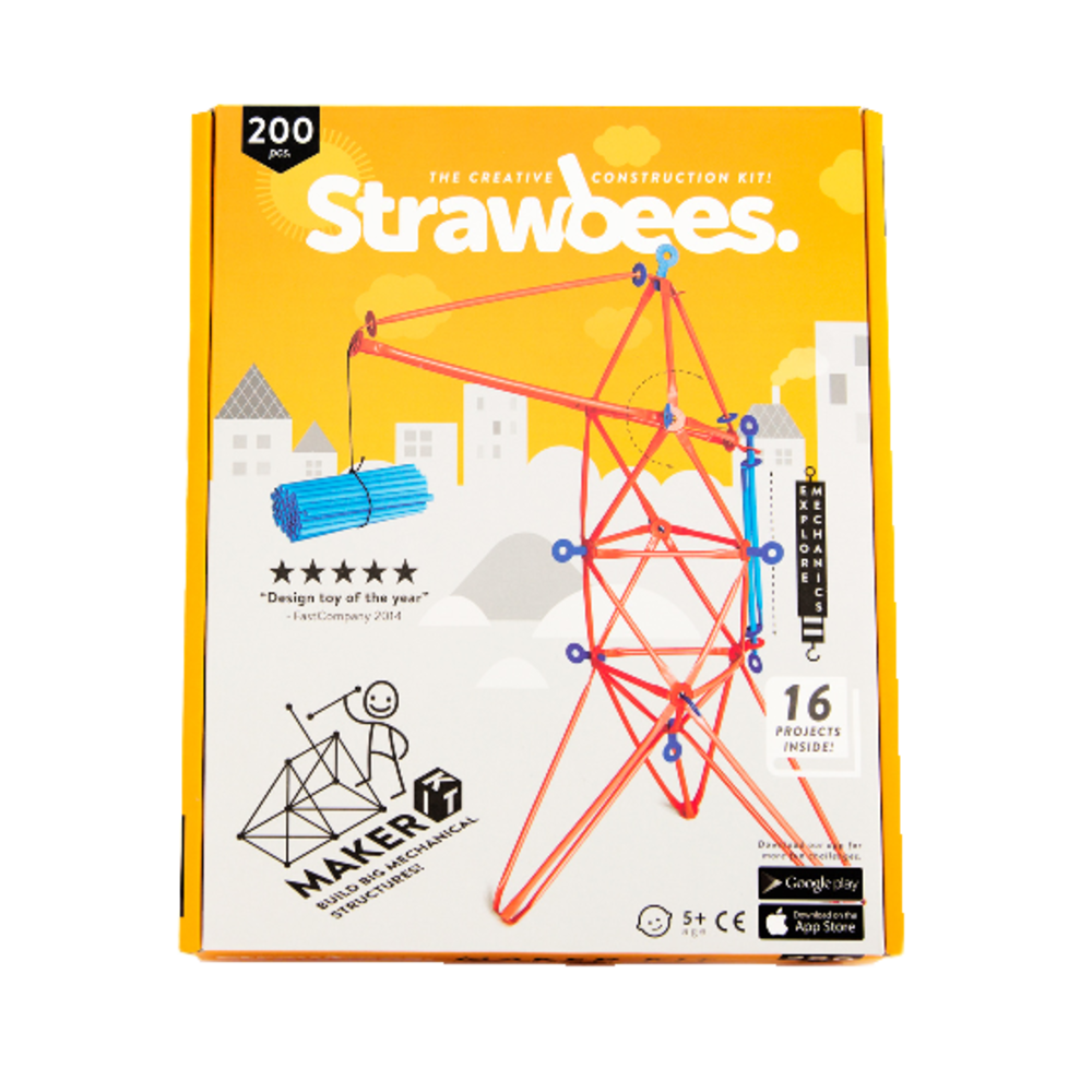 Strawbees 200-Piece Maker Kit