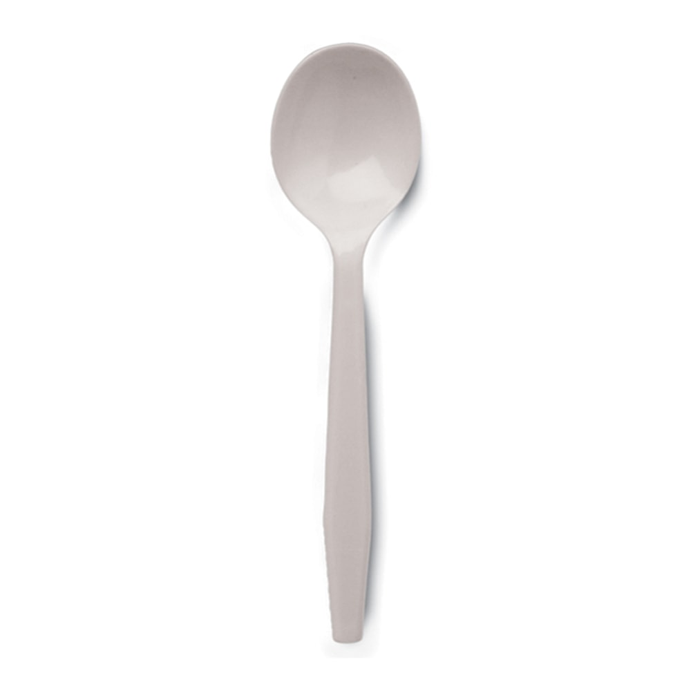 Dixie Medium Weight Utensils, Spoons, White, Box Of 100