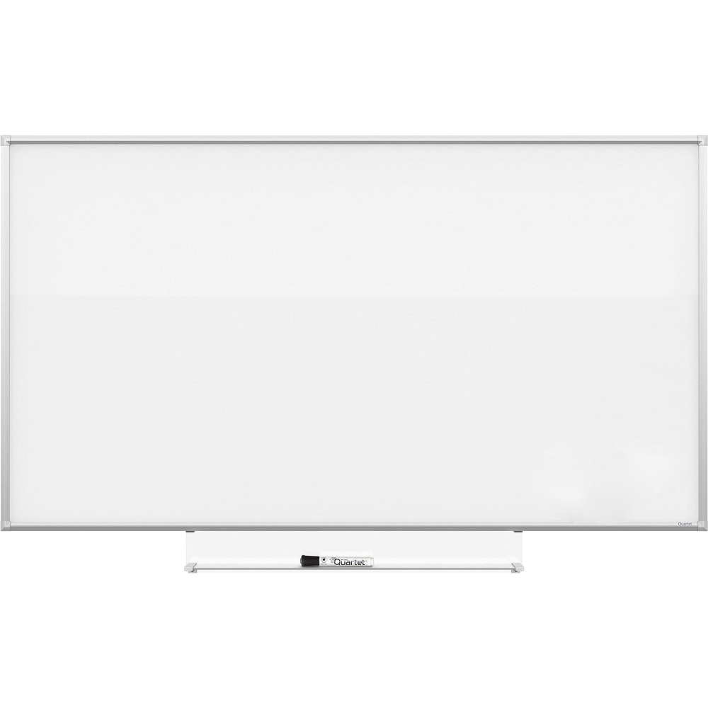 Quartet Silhouette Total Unframed Melamine Dry-Erase Whiteboard, 48in x 85in, White