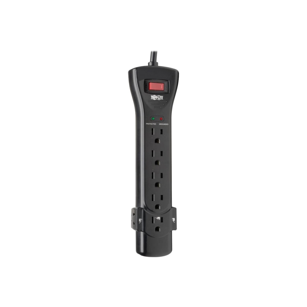 Tripp Lite 7-Outlet Surge Protector Power Strip, 25ft, Black
