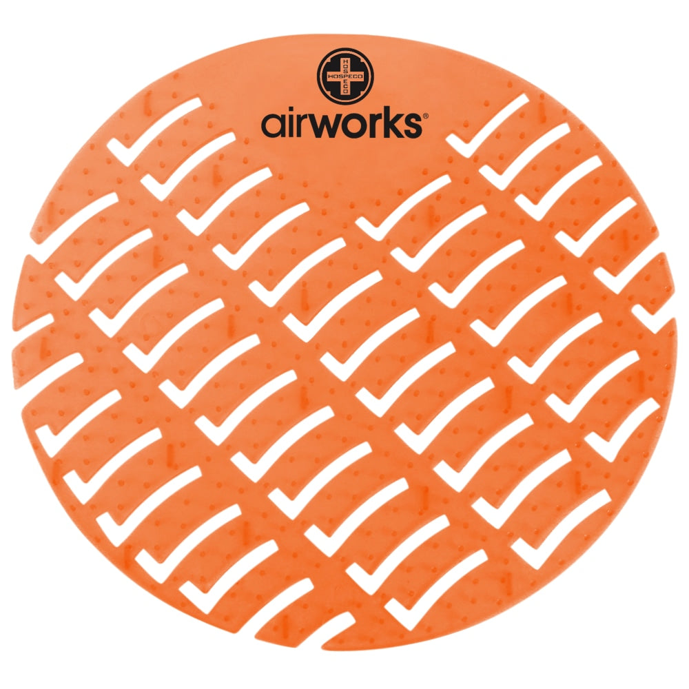 Hospeco AirWorks EVA Urinal Screens, Mango, Pack Of 10 Screens