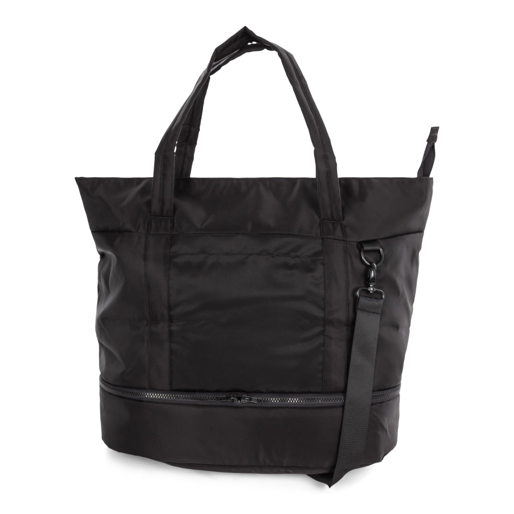 Bugatti Traveler Tote Bag With 14in Laptop Pocket, Black