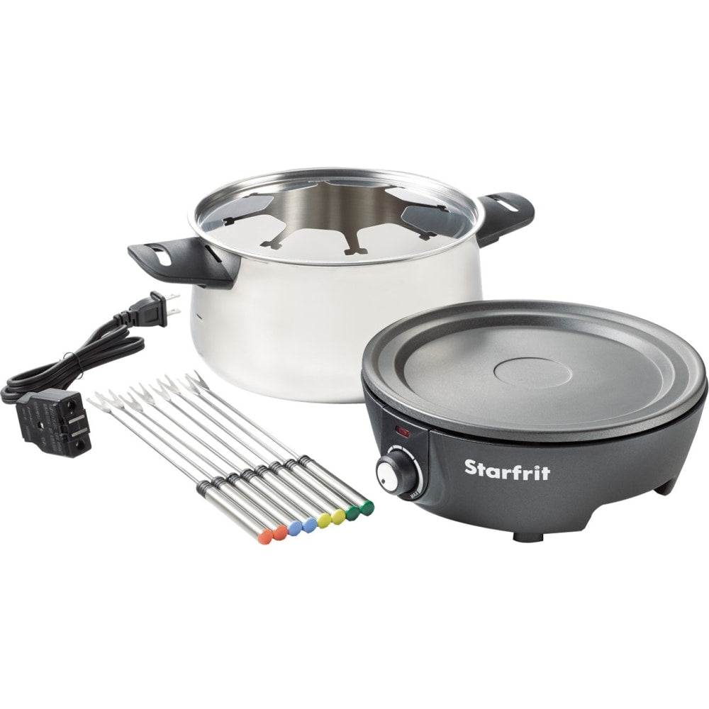 Starfrit Electric Fondue Set - 3.17 quart - 8 Forks