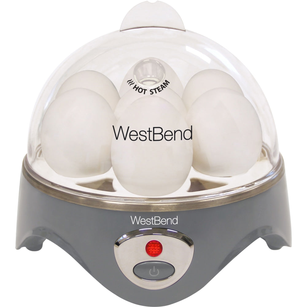 West Bend Egg Cooker, Gray