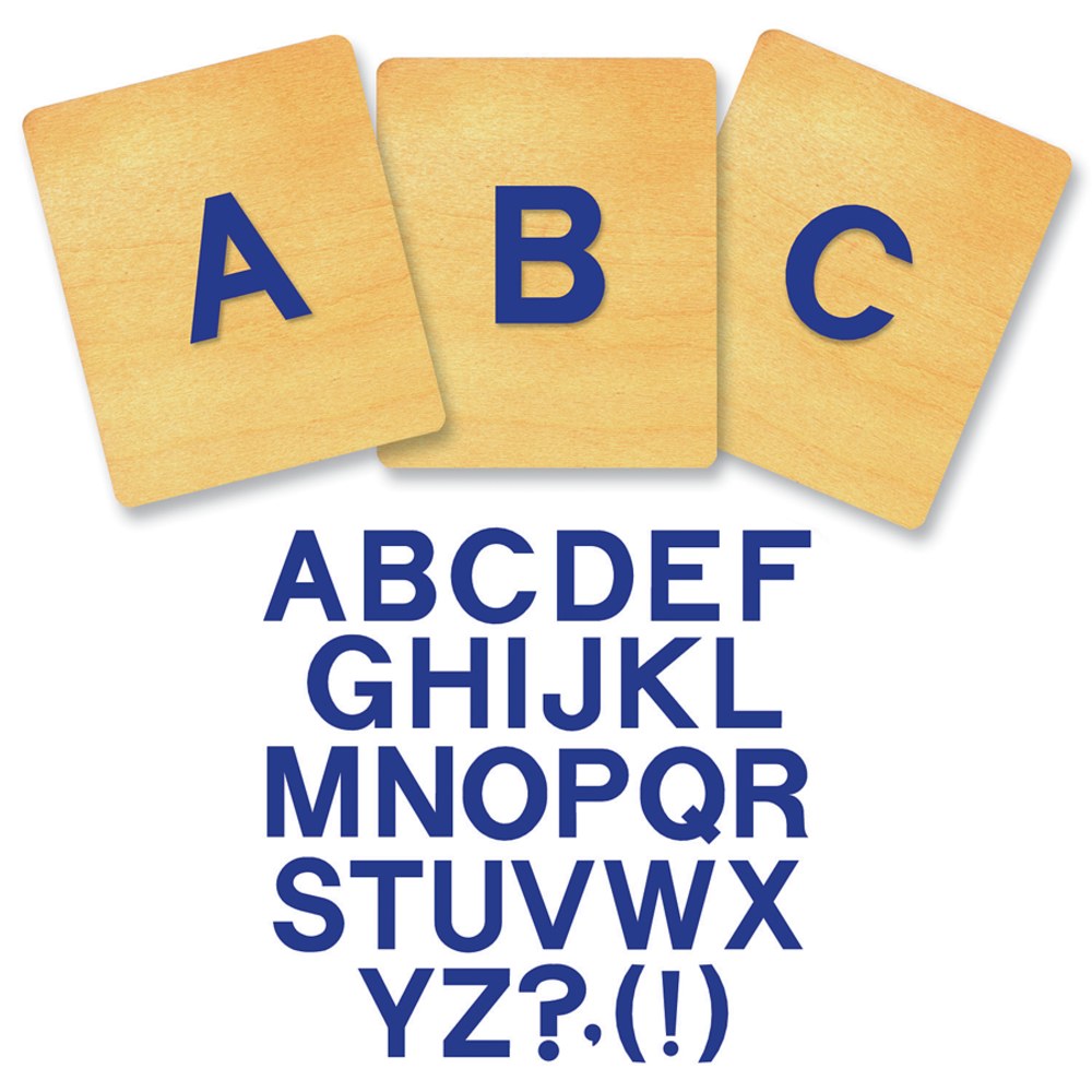 Ellison Prestige SureCut Alphabet Set, 2in, Block Capital Letters