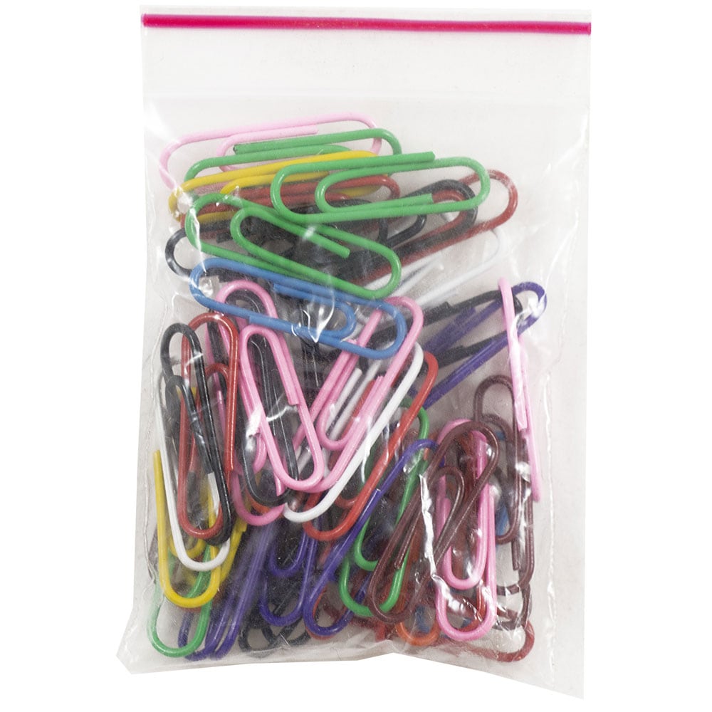 JAM Paper Paper Clips, Box Of 25, Assorted Colors