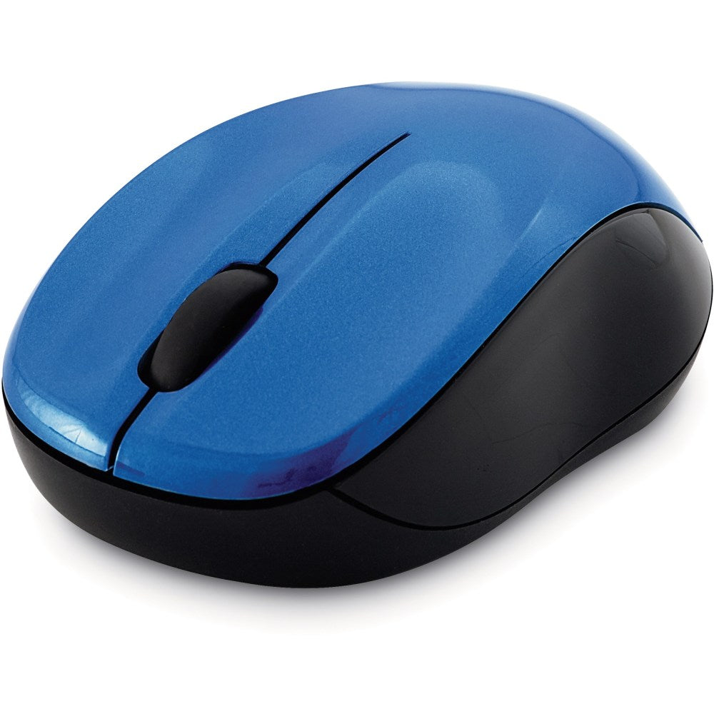 Verbatim Silent Wireless Blue LED Mouse For USB Type A, Blue