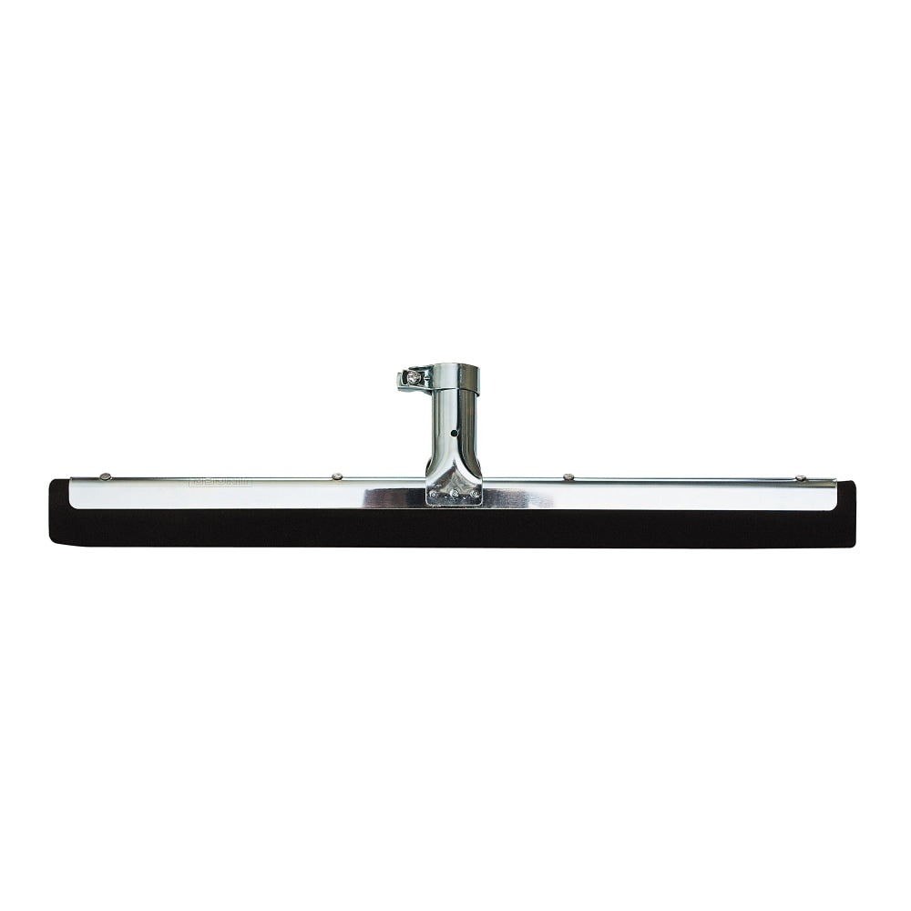 Unger Water Wand 18in Floor Squeegee Head, Black/Silver