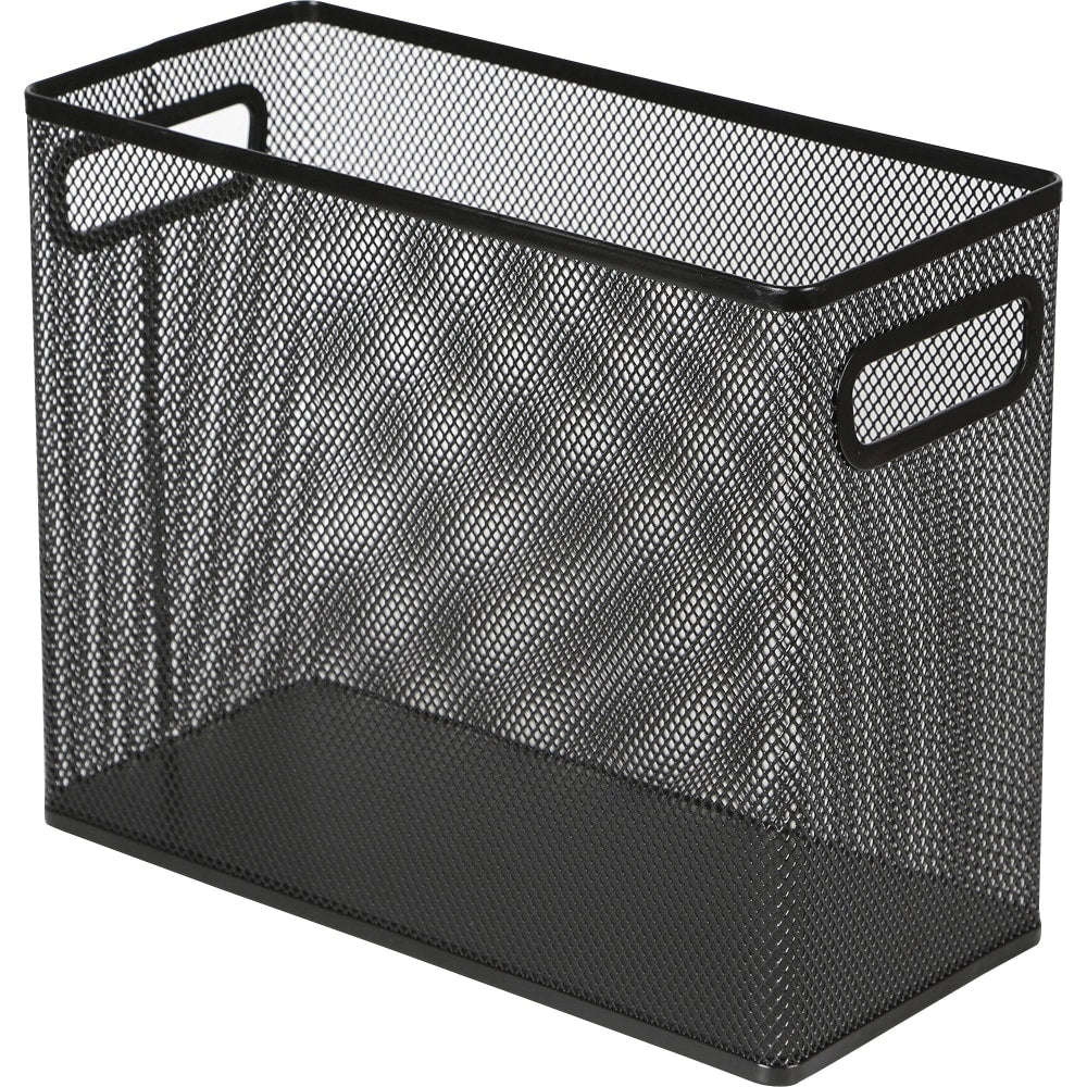 Lorell Mesh Desktop Hanging File Folder, Letter-Size, Black