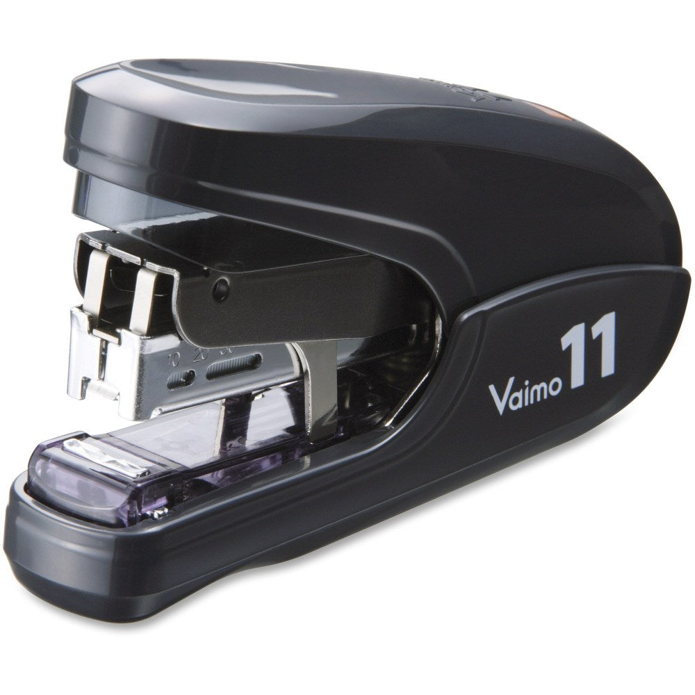 MAX Vaimo 11 Compact Stapler - 35 Sheets Capacity - 100 Staple Capacity - 3/8in Staple Size - Black